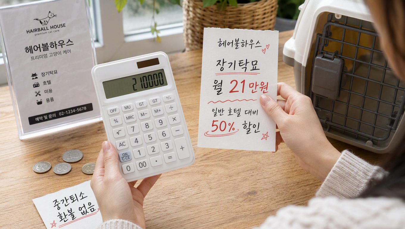 고양이 장기탁묘 이용 시 알아야 할 점
