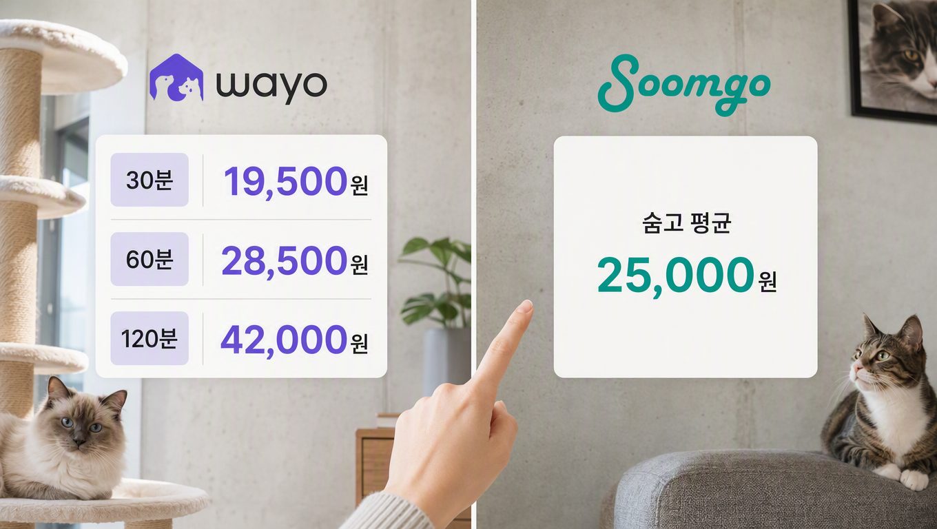 펫시터가격 비교 정리