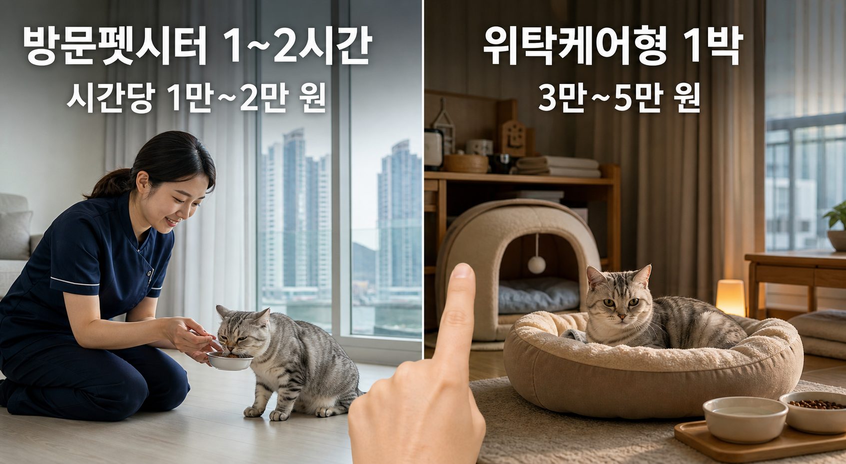 부산펫시터 서비스 선택 시 주의사항