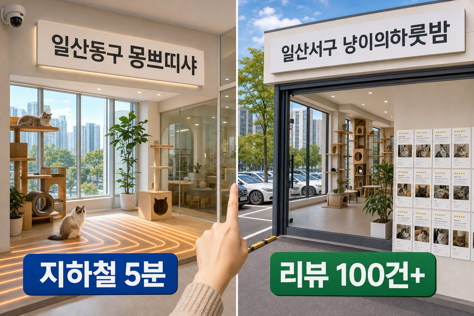 일산고양이호텔 선택 기준