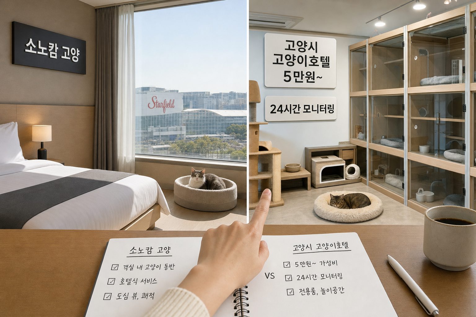 고양시고양이호텔 예약 전 꼭 확인할 점