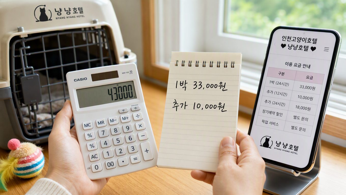 냥냥호텔 이용 시 주의사항