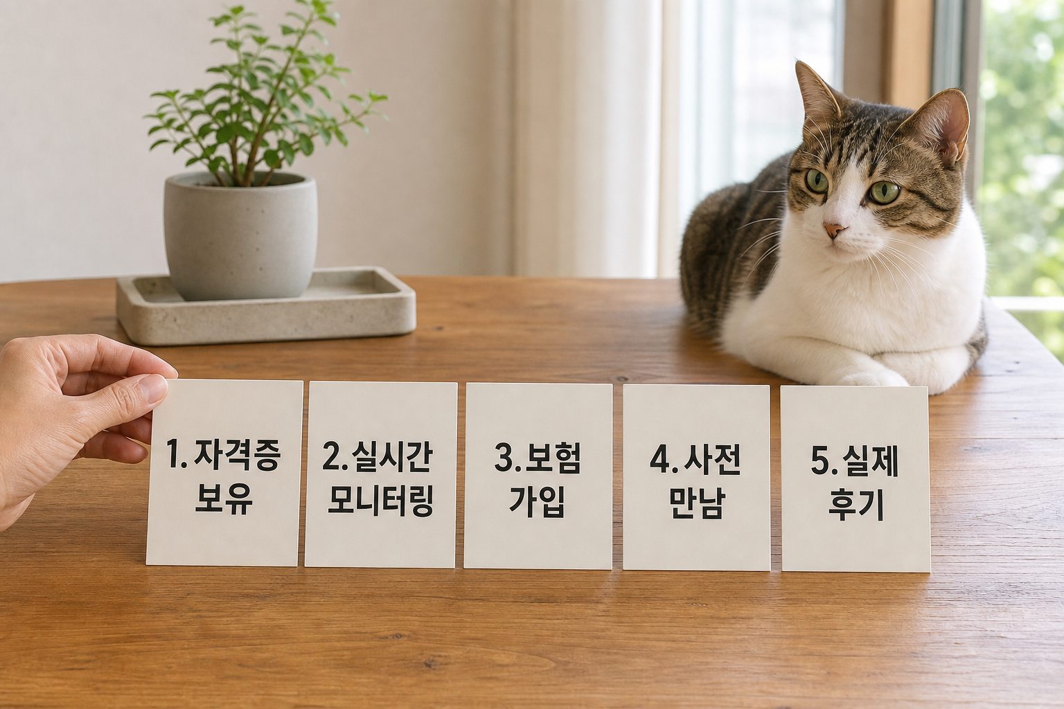 고양이펫시터 선택할 때 꼭 확인해야 할 5가지 기준