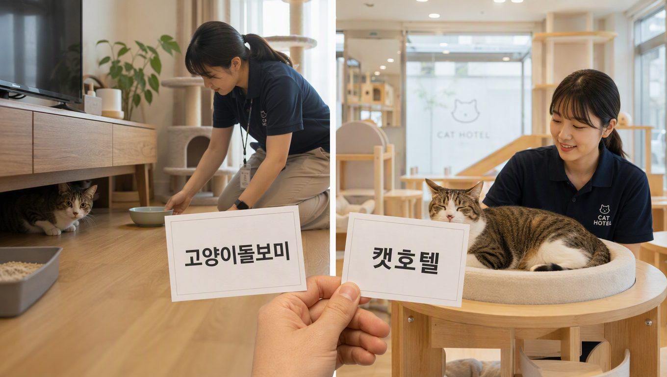 고양이돌보미와 캣호텔 중 고양이에게 적합한 선택 기준