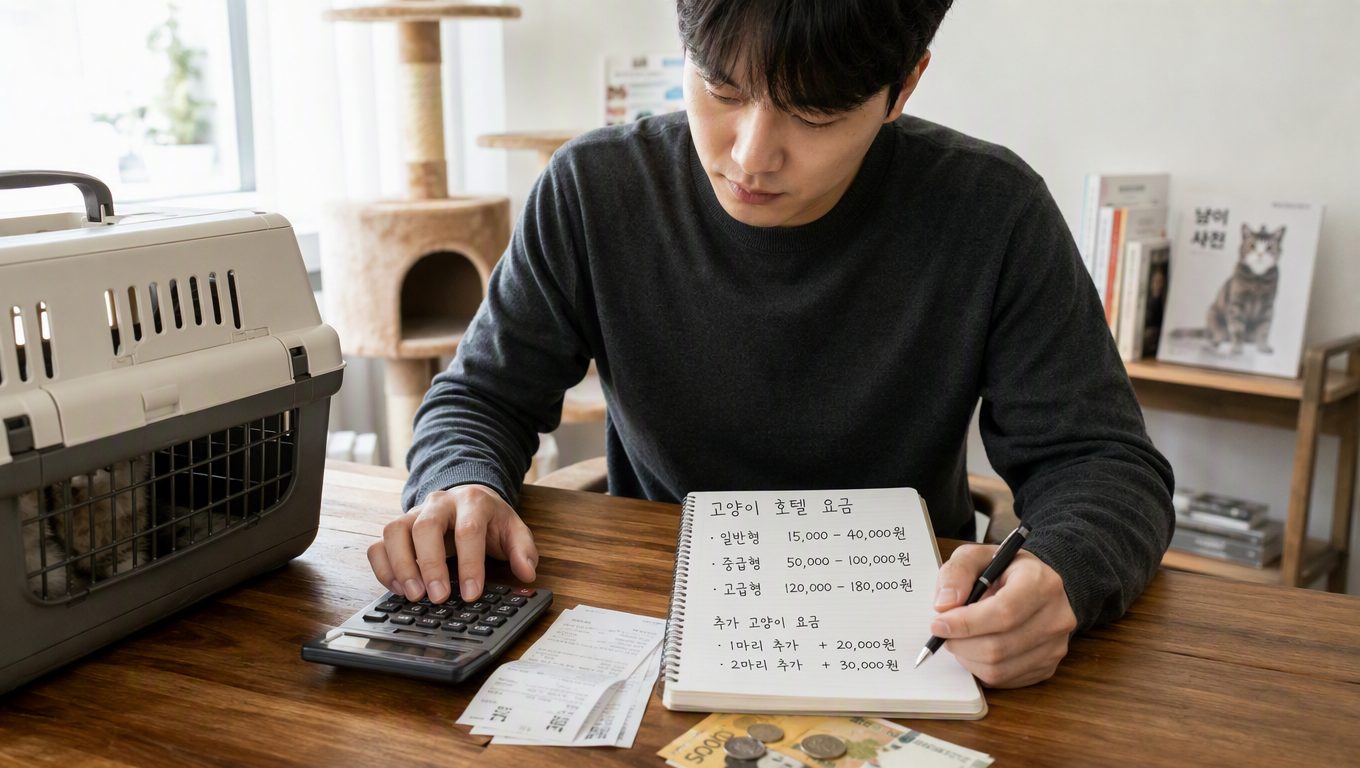 고양이맡기기 전 호텔 시설 조건과 비용 확인하기