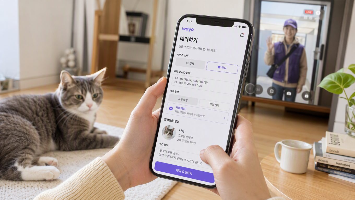 탁묘 처음 이용 시 예약부터 종료 후까지의 과정