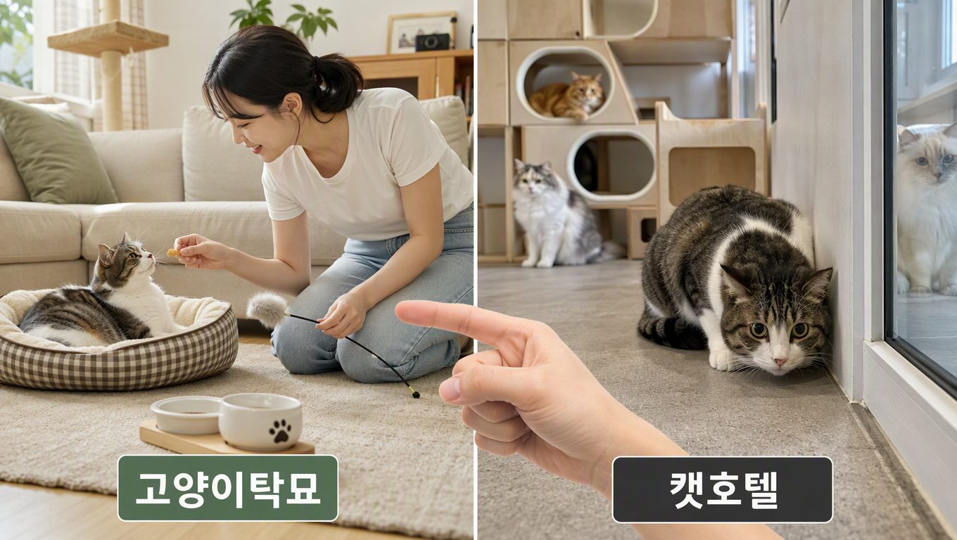 고양이탁묘가 스트레스가 적은 이유와 이용 준비