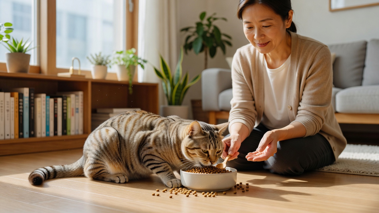 고양이케어 서비스로 면역력 관리하는 고양이