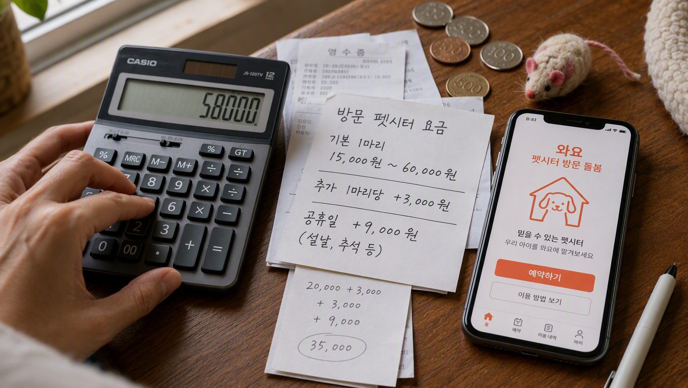 고양이펫시터 비용 결정 요인과 안전 이용 조건