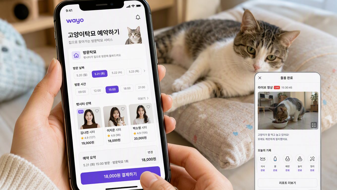 고양이탁묘 예약부터 돌봄 종료 후 확인까지